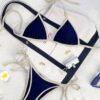 Bikini 2 Pièces Femme Bleu Azur