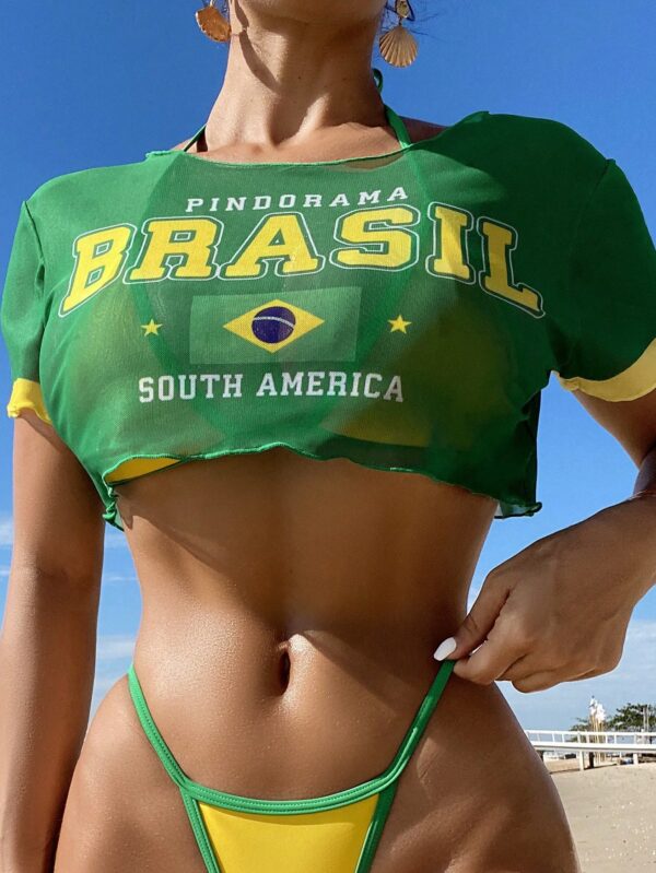 Bikini Sexy 3 Pièces Femme Brazil